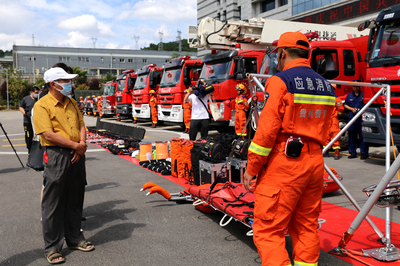 外媒团走进贵州贵阳消防救援支队,看大数据和高科技如何担负应急救援使命(组图)